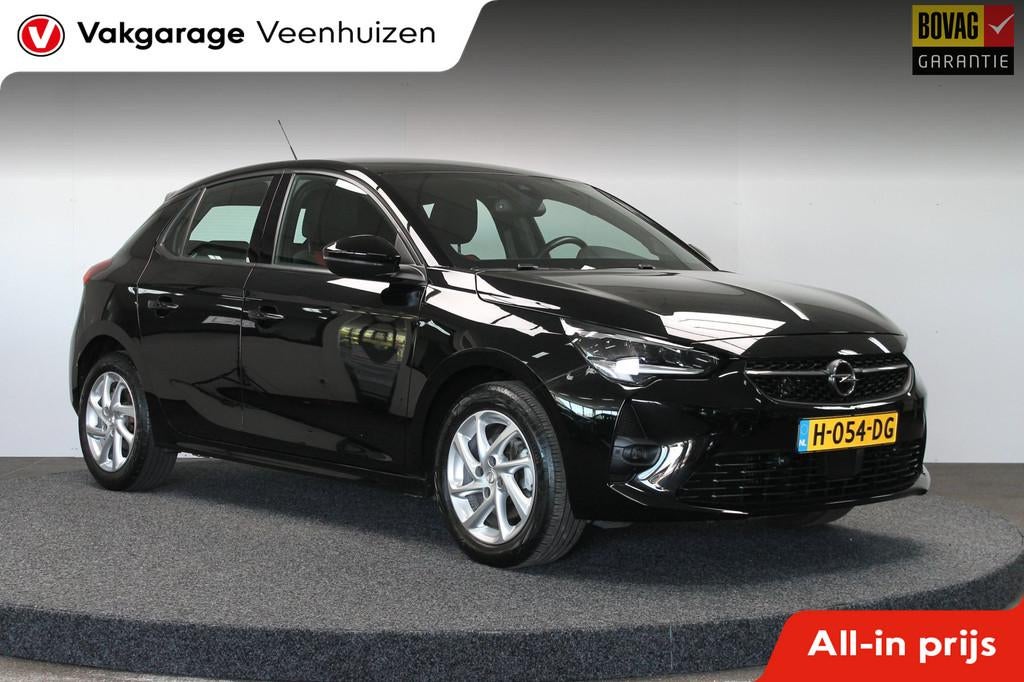 Opel Corsa 1.2 100PK GS Line|Rijklaar prijs|LED|Navi|Clima|L, Voorwielaandrijving, 12 maanden, Gebruikt, Origineel Nederlands