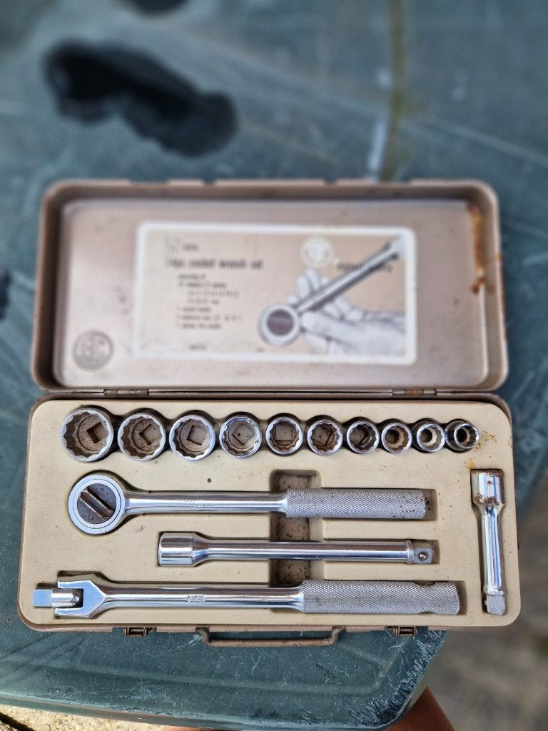 Dopsleutel set, Ophalen, Gebruikt, Gereedschapsset