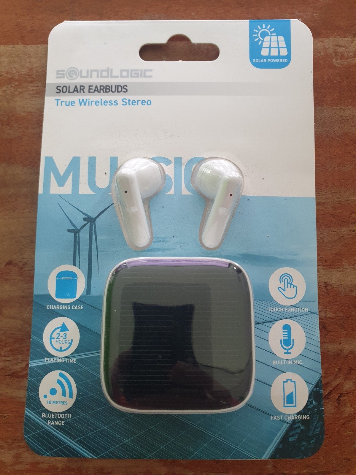 Soundlogic Solar Earbuds - Draadloze Oordopjes, Ophalen of Verzenden