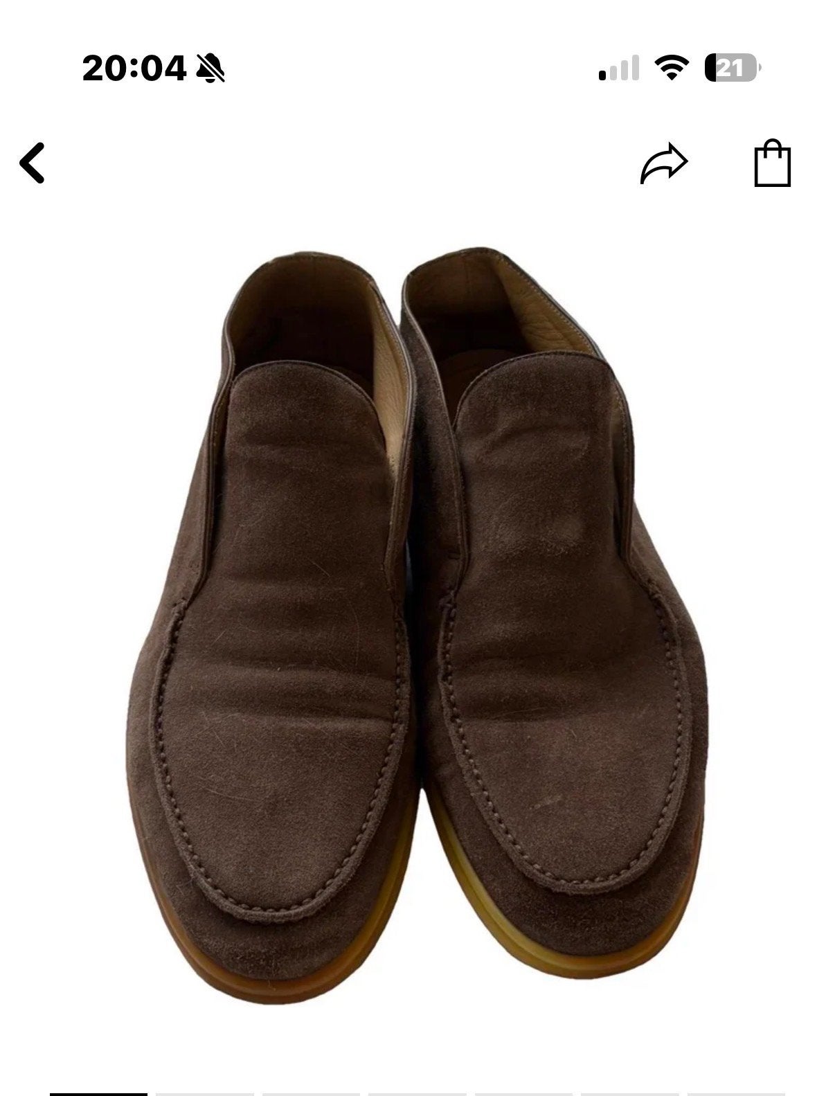 Loro Piana Open Walk suède loafers bruin, Ophalen of Verzenden, Gedragen, Bruin, Loafers