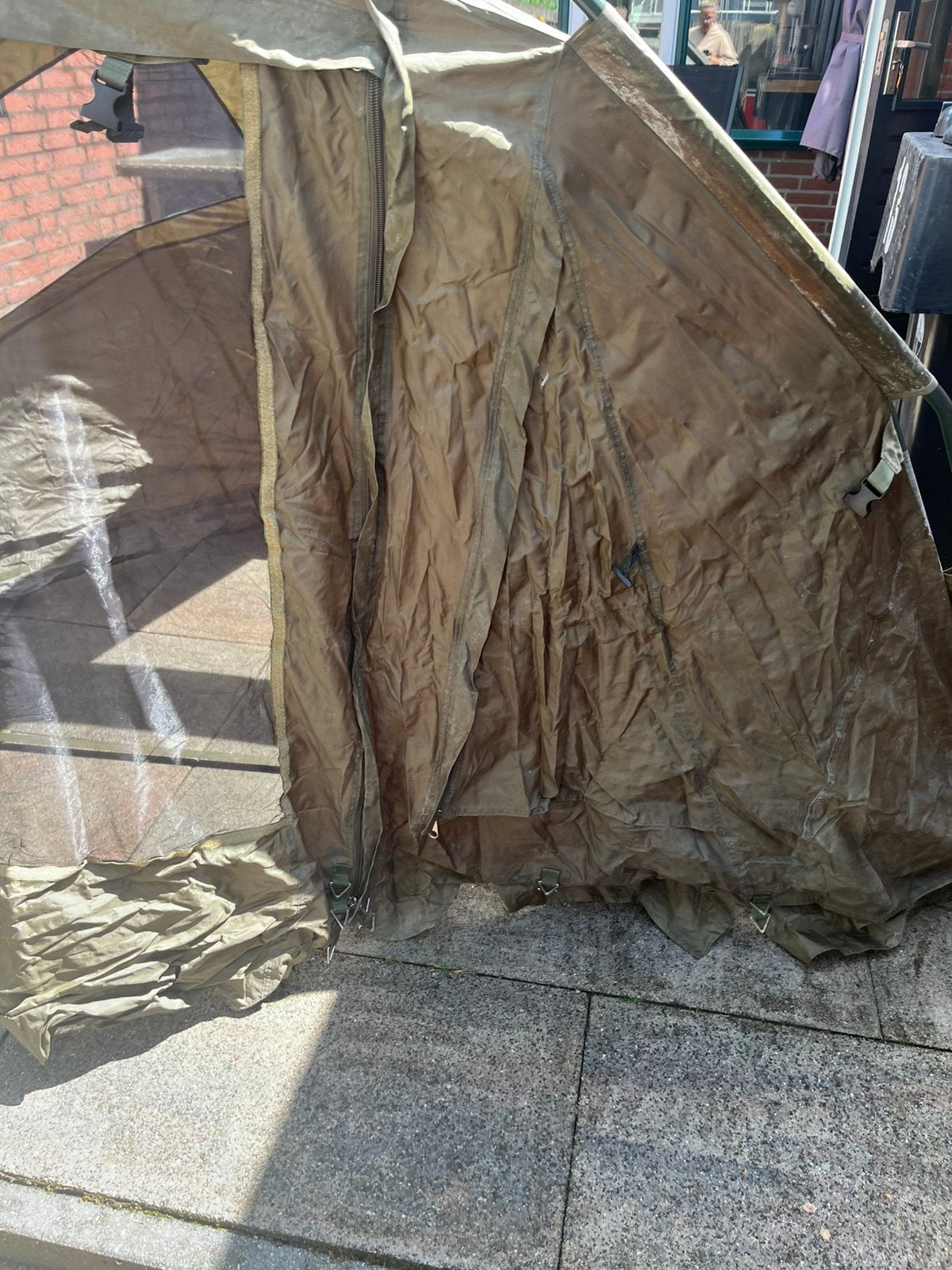Mooie vis tent, Tuin en Terras, Ophalen of Verzenden, Gebruikt, Overige typen