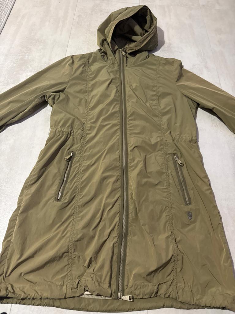 Giacomo The Jacket Lange Jas XXL Groen, Kleding | Dames, Ophalen of Verzenden, Zo goed als nieuw, Maat 46/48 (XL) of groter, Groen