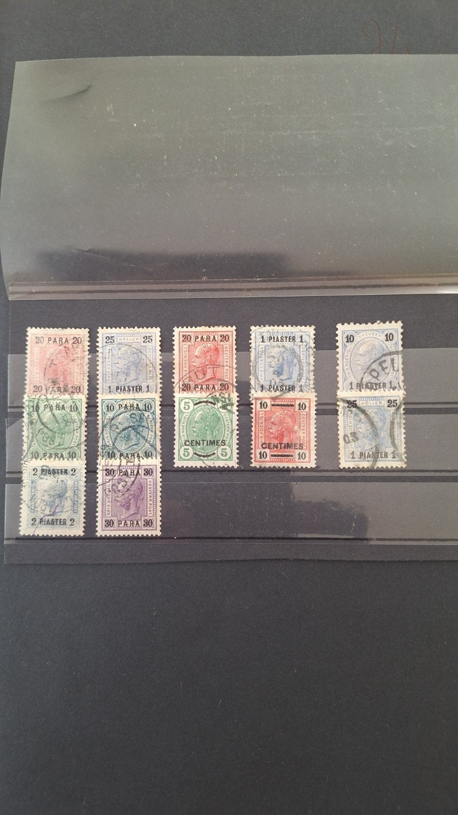 Oostenrijk postkantoren in de Levant, Postzegels en Munten, Ophalen of Verzenden, Gestempeld