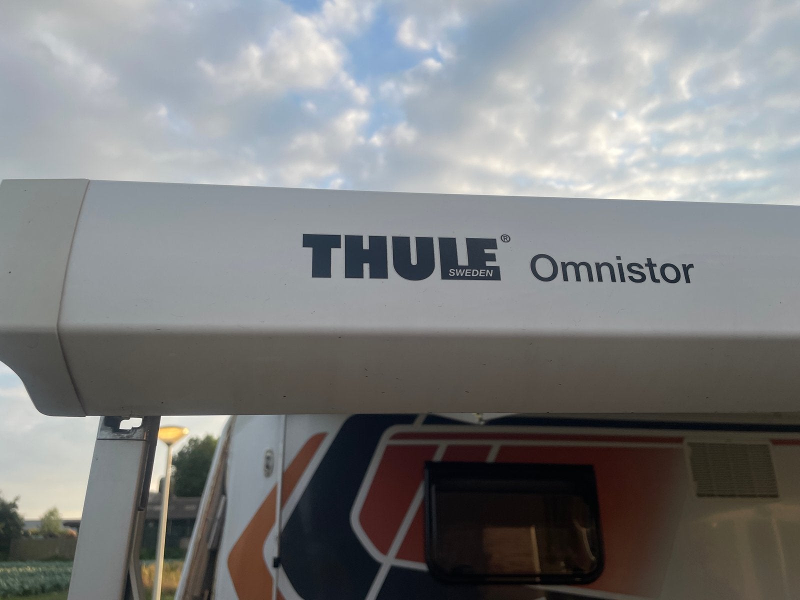 Thule Omnistor luifel 4 meter voor caravan of camper, Ophalen, Gebruikt
