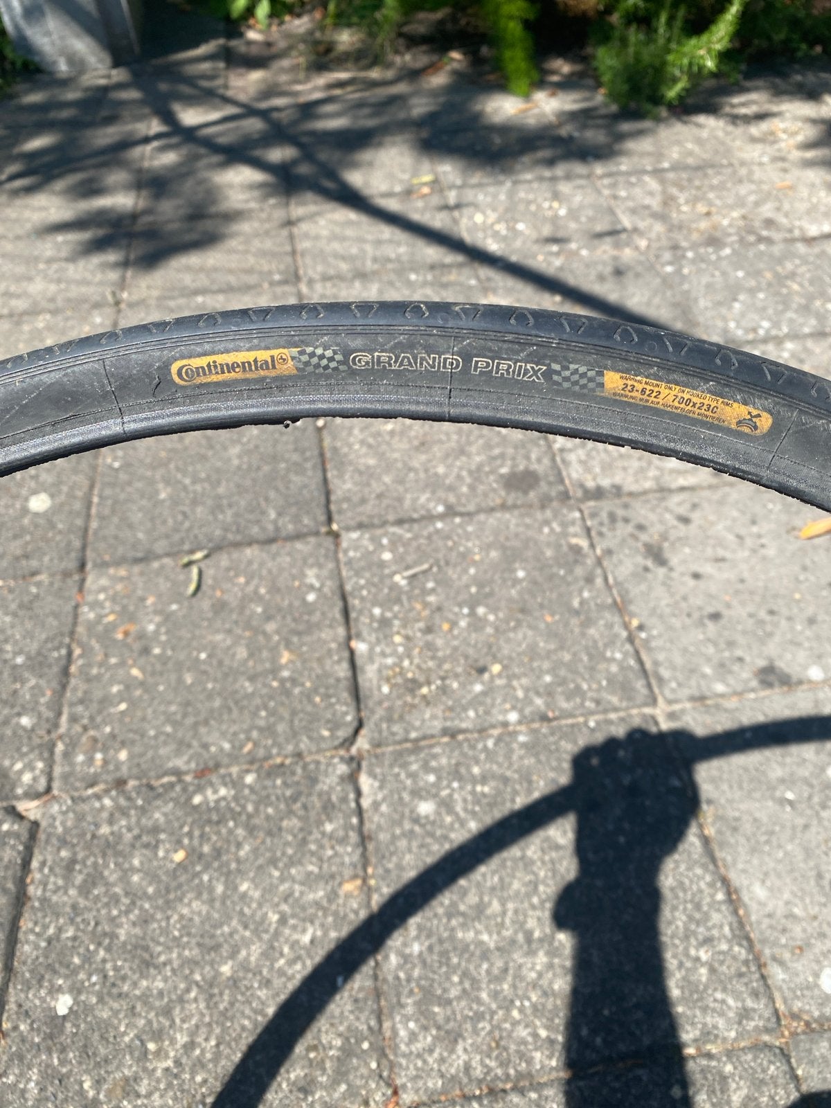 Continental Grand Prix racefietsband 23-622, Fietsen en Brommers, Ophalen, Gebruikt, Band, Rubber
