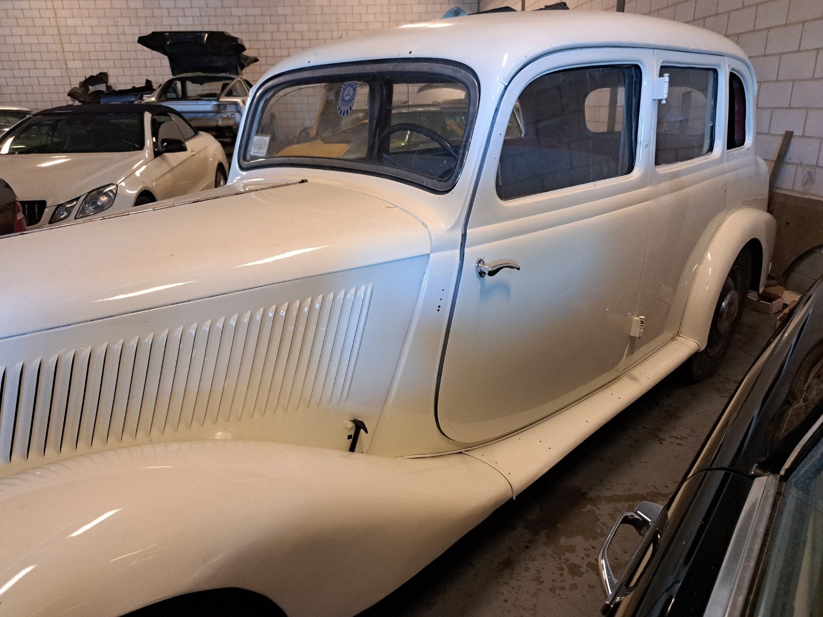 Mercedes 170 s-d 1951 apk vrij 1 stuk gebouwd ultrazeldzaam, foto 10