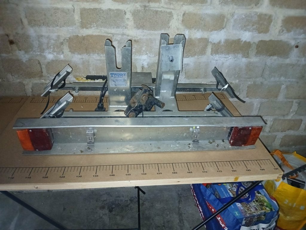 tekoop fietsen drager  zie foto prijs 25,00, Ophalen, Gebruikt