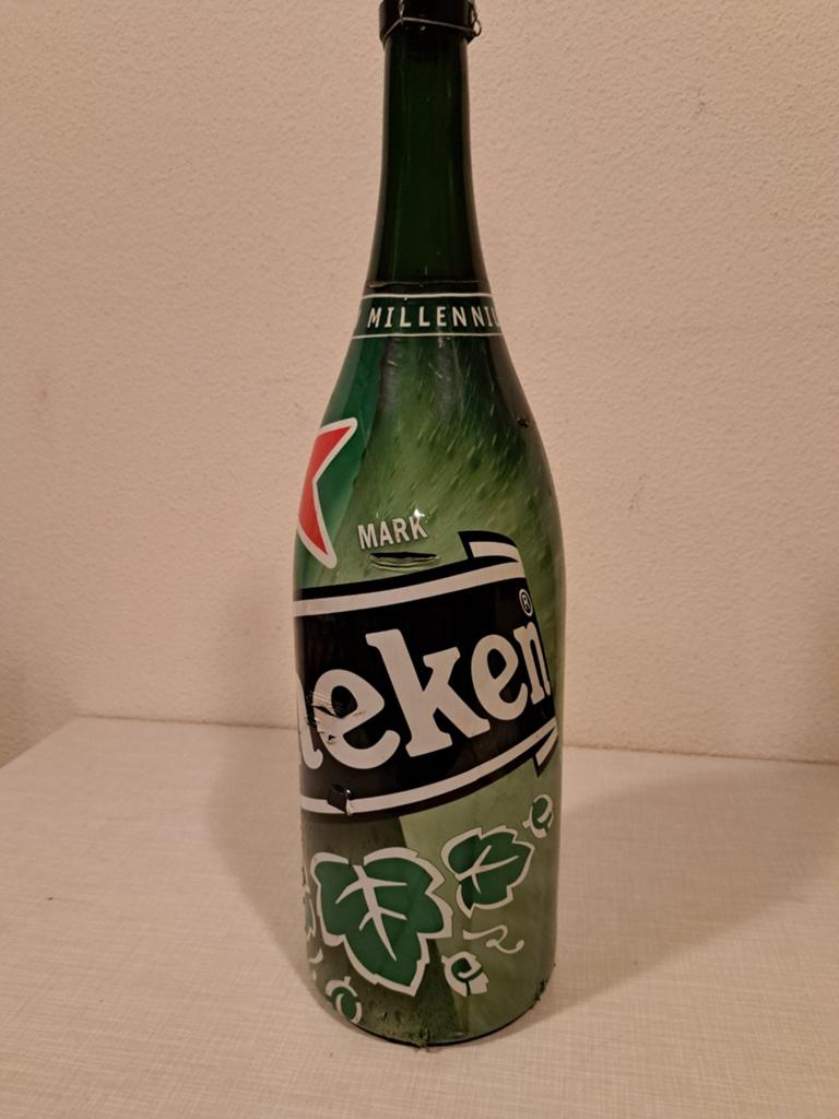 Heineken Millennium Fles 3 Liter - Nog Helemaal Vol, Ophalen of Verzenden, Zo goed als nieuw