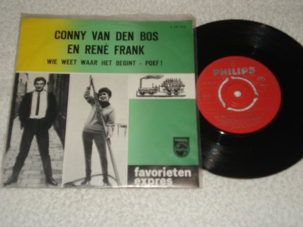 Conny van den Bos  Wie weet waar het    Favorieten Expres, Fotohoes, Ophalen of Verzenden, Zo goed als nieuw, Pop