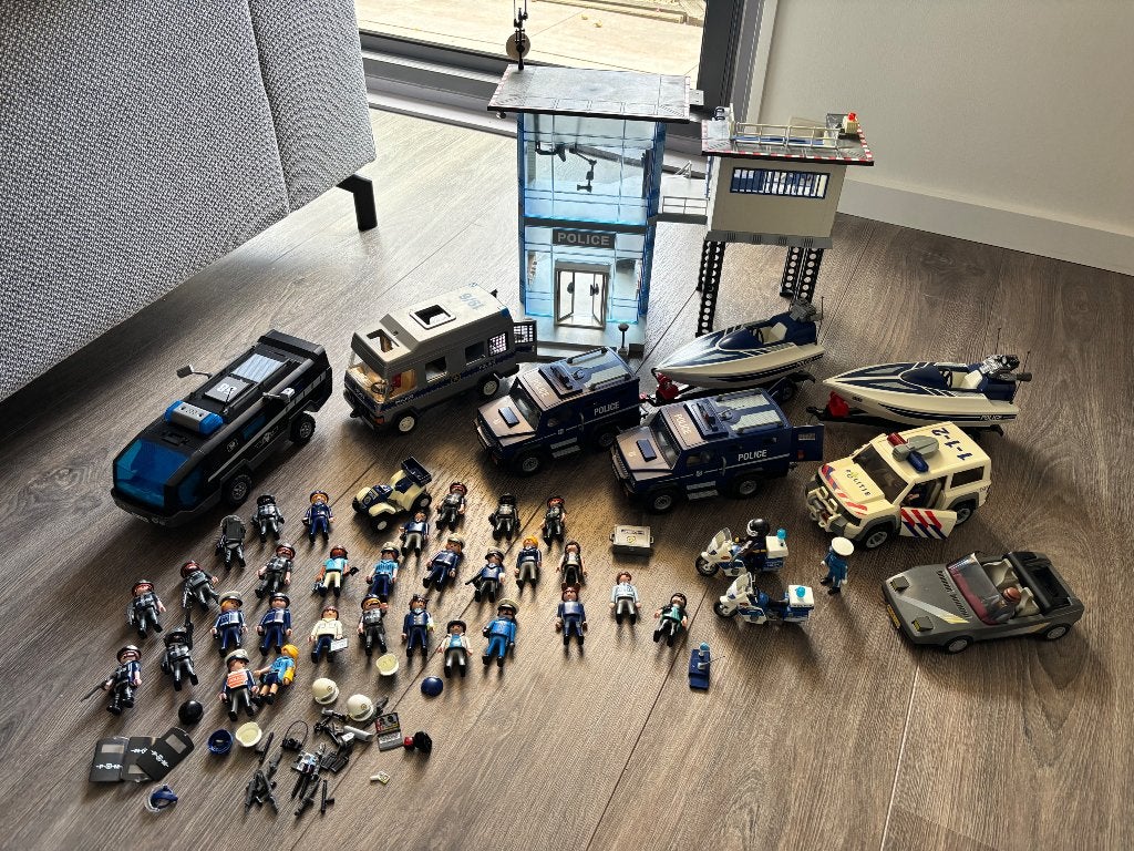 Veel Politie Playmobile, Kinderen en Baby's, Speelgoed | Playmobil, Ophalen, Gebruikt, Overige series