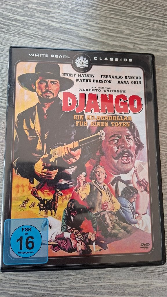 Django - Ein Silberdollar für einen Toten, Alle leeftijden, Ophalen of Verzenden, Zo goed als nieuw, Duits