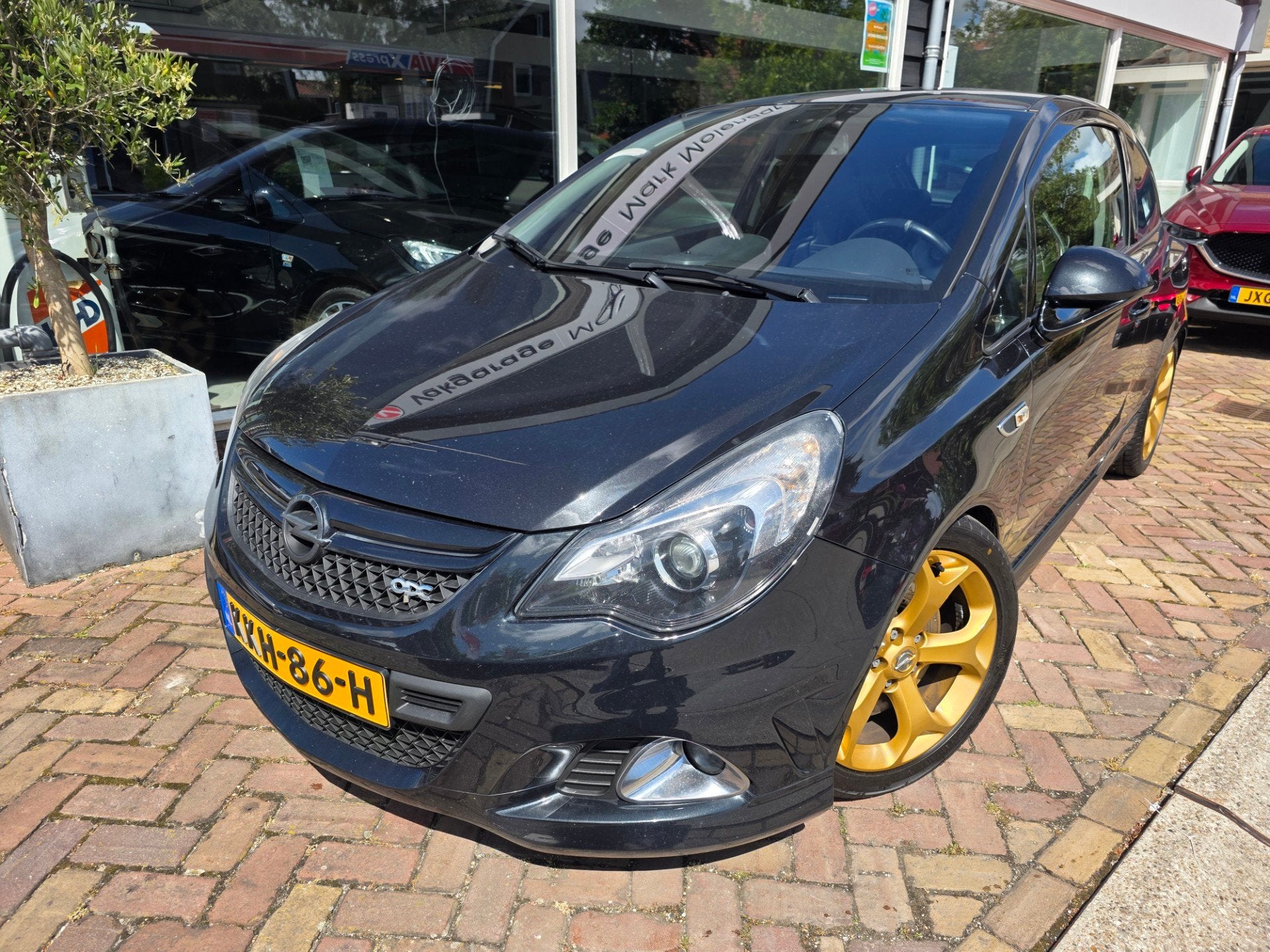 Opel CORSA 1.6-16V Turbo OPC,rvs uitlaat,schroefset kw, Auto's, Opel, Voorwielaandrijving, Euro 5, Gebruikt, Stoelverwarming