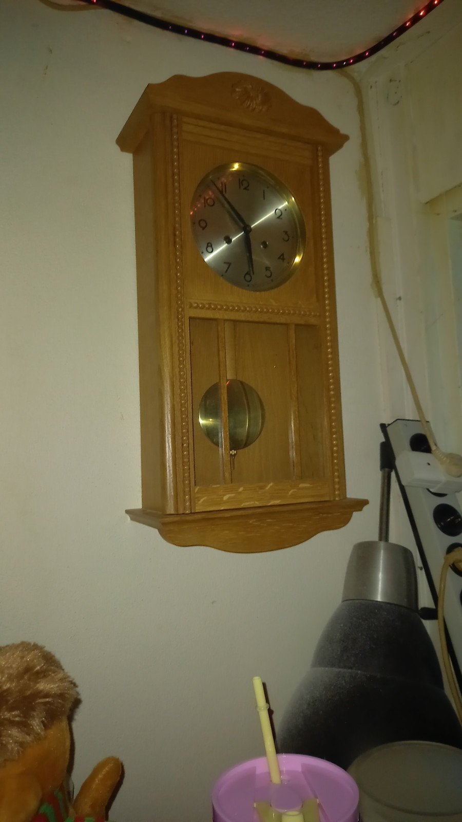 te koop klok, Ophalen