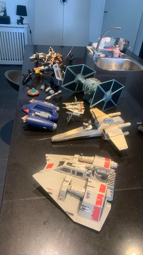 Star Wars speelgoed: ruimteschepen en figuren, Ophalen of Verzenden, Gebruikt