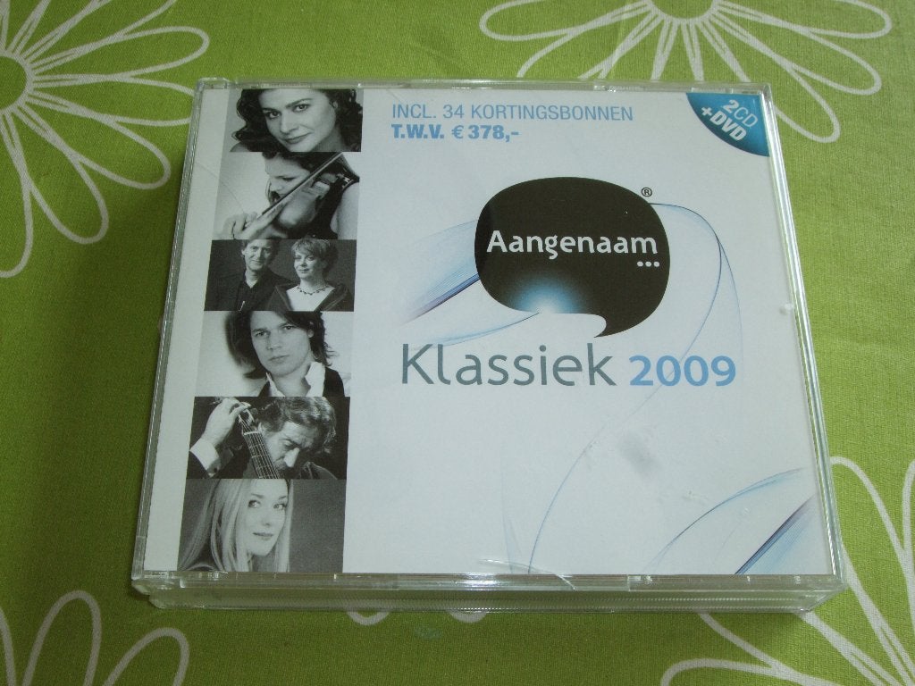 Aangenaam Klassiek 2009 - 2CD + DVD, Ophalen of Verzenden, Barok, Zo goed als nieuw, Overige typen