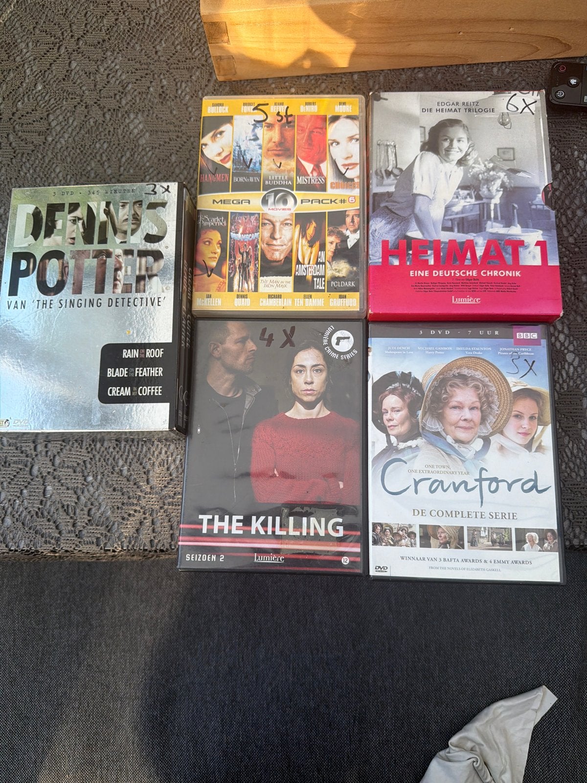 Diverse DVD Collectie: The Killing, Cranford, Heimat, etc., Nederlands, Overige genres, Ophalen of Verzenden, Seizoen 2