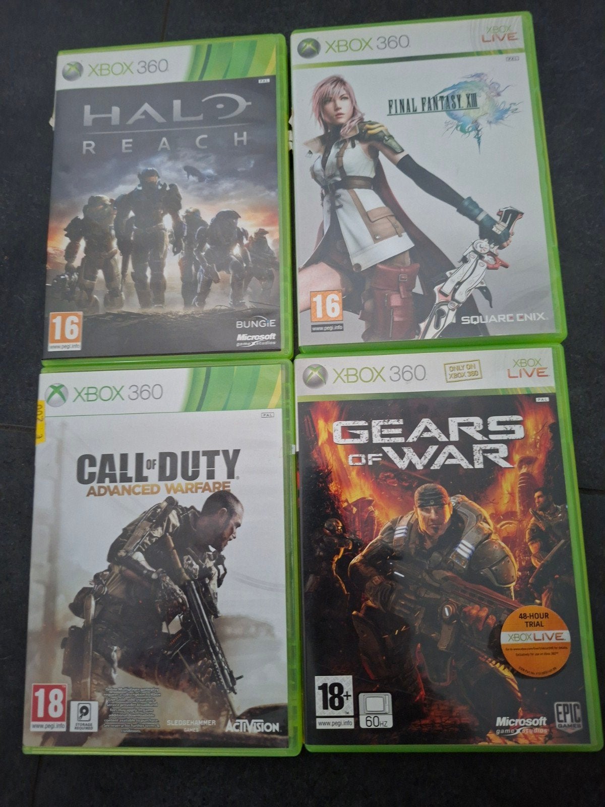 XBOX 360 Games - 4 stuks voor 10,-, Gebruikt, Vanaf 18 jaar, Shooter, 1 speler