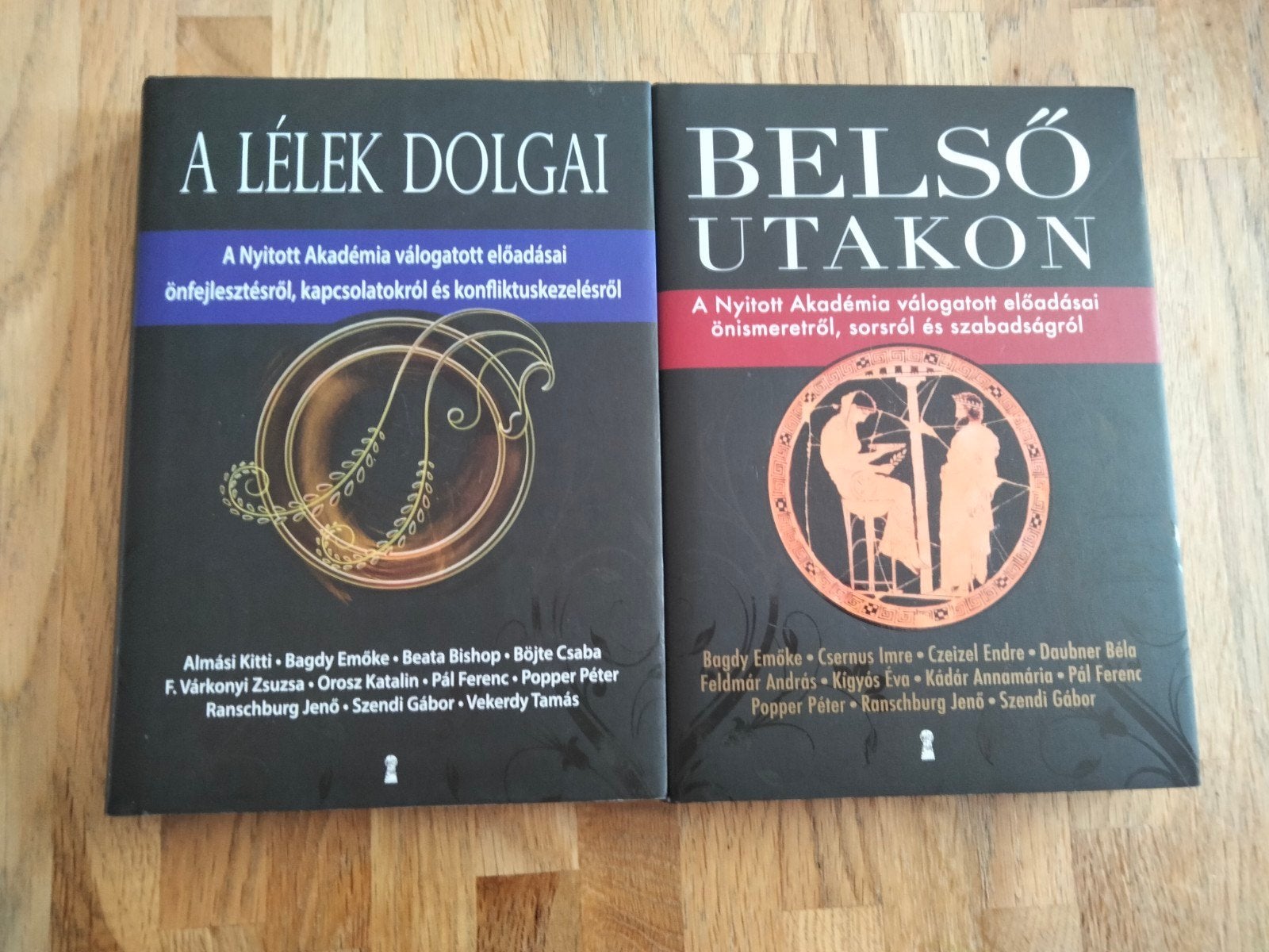 A Lélek Dolgai & Belső Utakon - Hongaarse magyar könyv, Ophalen of Verzenden, Zo goed als nieuw, Diverse auteurs van Nyitott Akadémia