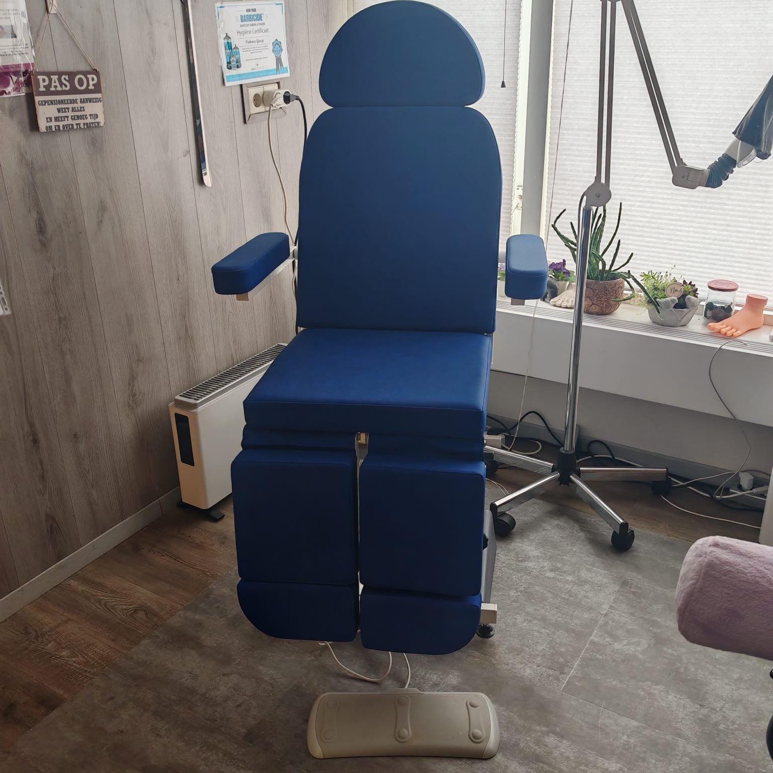 Gerovi behandelstoel GS 3003, Voetmassage