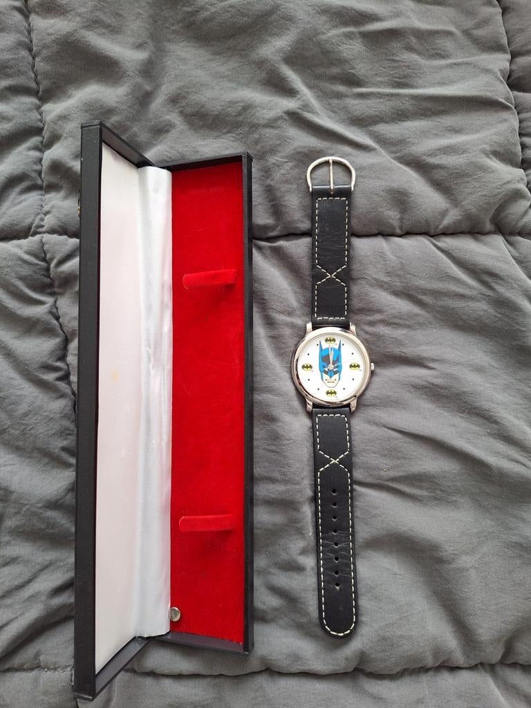 oude batman horloge 1989, Sieraden, Tassen en Uiterlijk, Horloges | Heren, Ophalen of Verzenden, Gebruikt, Polshorloge, Overige merken