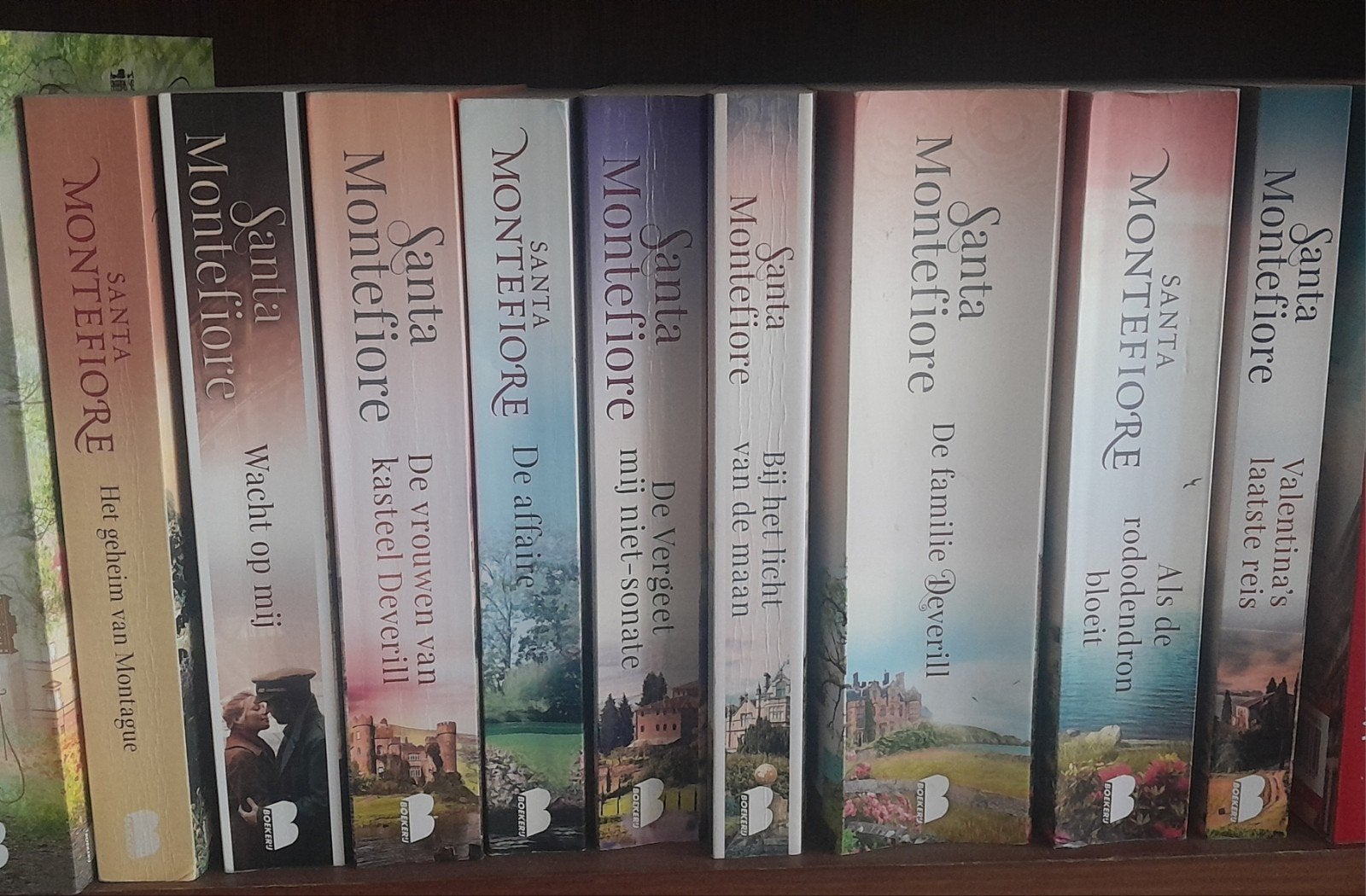 9x Santa Montefiore boeken - Complete reeks, Boeken, Ophalen of Verzenden