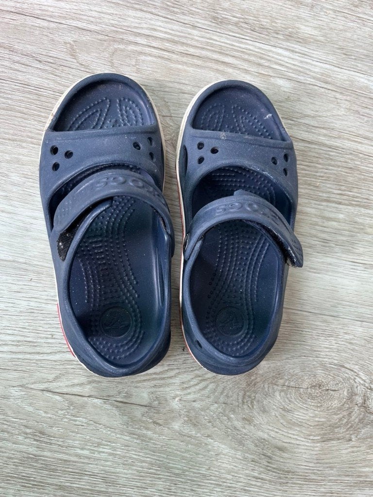 Crocs sandalen maat c11 (28-29), Ophalen, Gebruikt, Crocs, Jongen of Meisje
