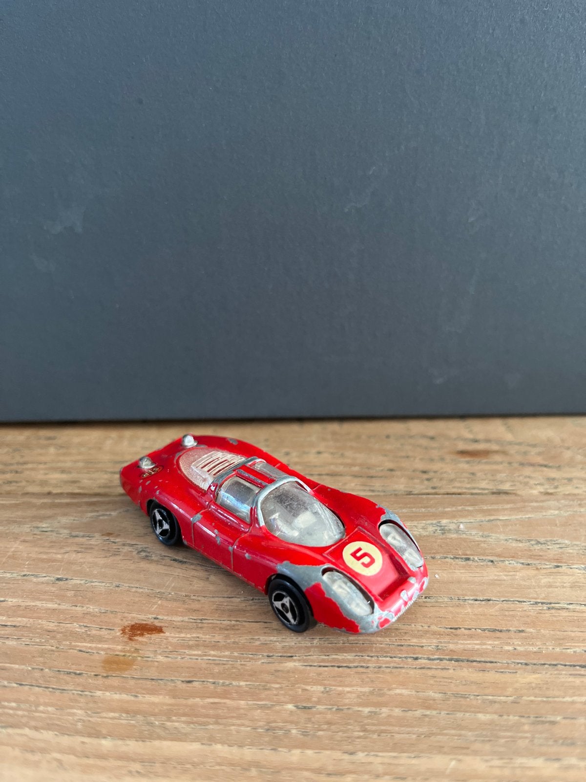 Majorette Porsche Le Mans No. 252 - Made in France, Kinderen en Baby's, Ophalen of Verzenden, Gebruikt