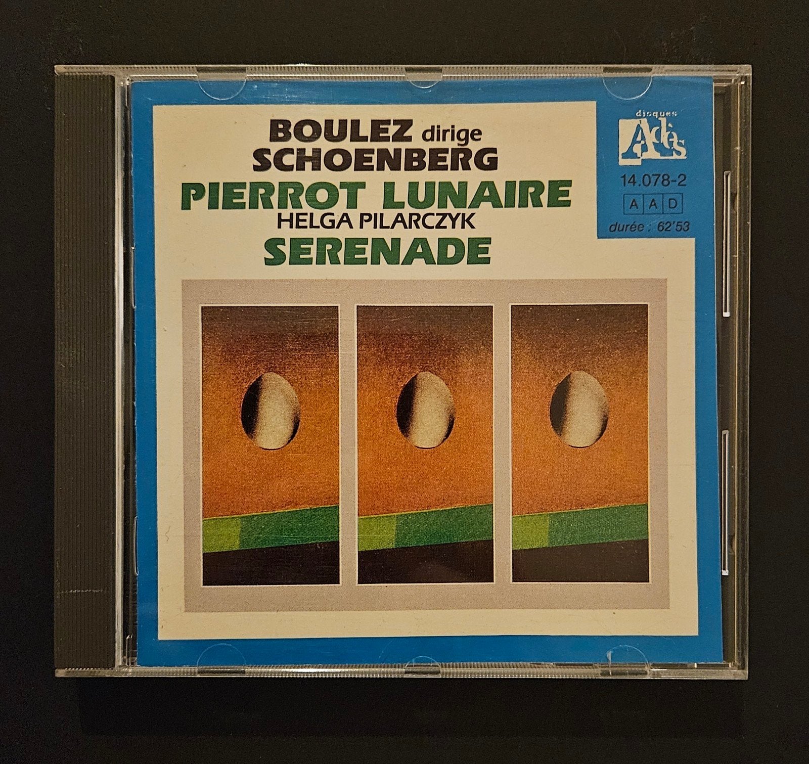 Pierre Boulez dirigeert Arnold Schönberg – Pierrot Lunaire /, Ophalen of Verzenden, Romantiek, Zo goed als nieuw