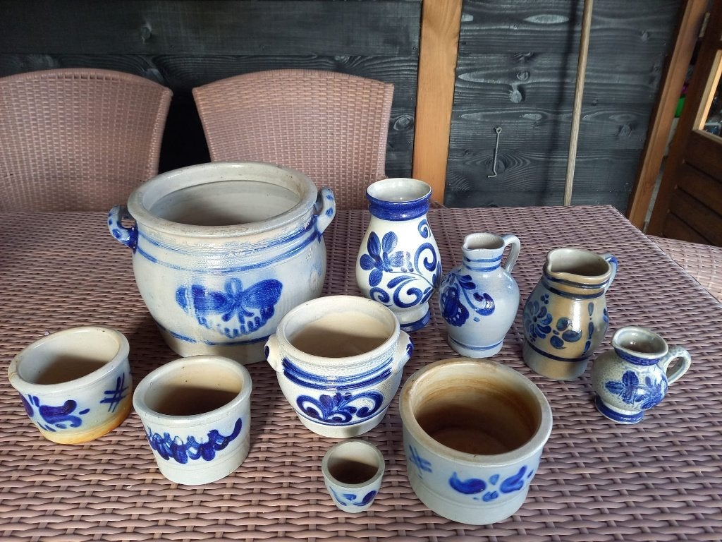Keulse potten - diverse maten - groot en klein - goede staat, Ophalen