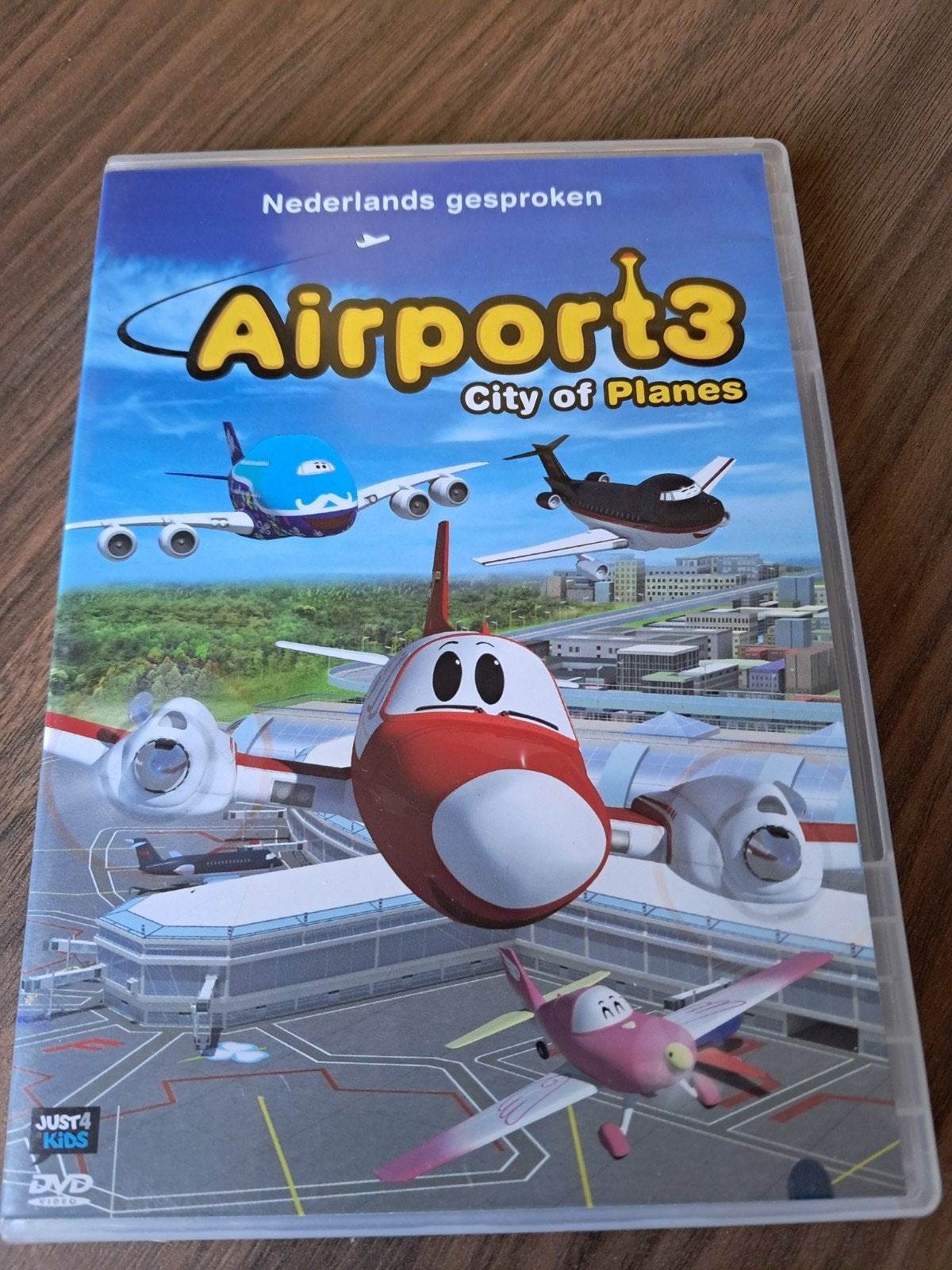 Airport 3: City of Planes - Nederlands gesproken DVD, Gebruikt, Animatie, Alle leeftijden, Film