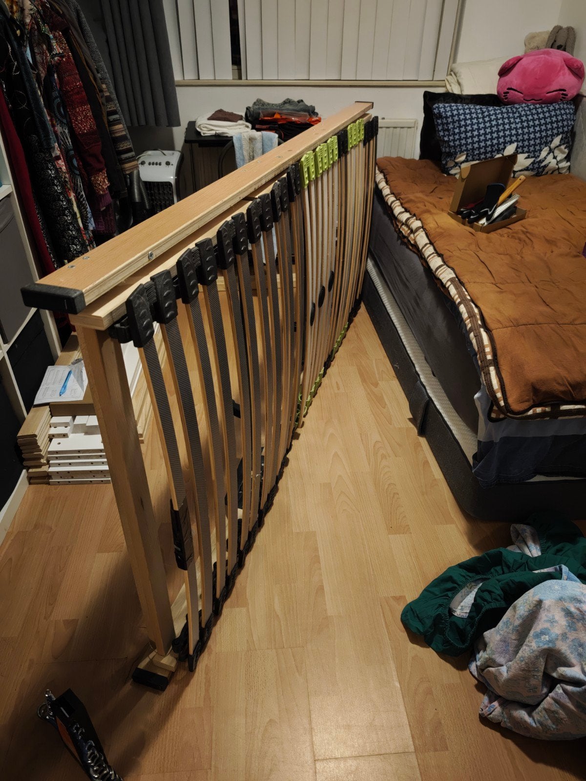 Bedbodem, Huis en Inrichting, Slaapkamer | Matrassen en Bedbodems, Ophalen, Gebruikt, 90 cm, Eenpersoons