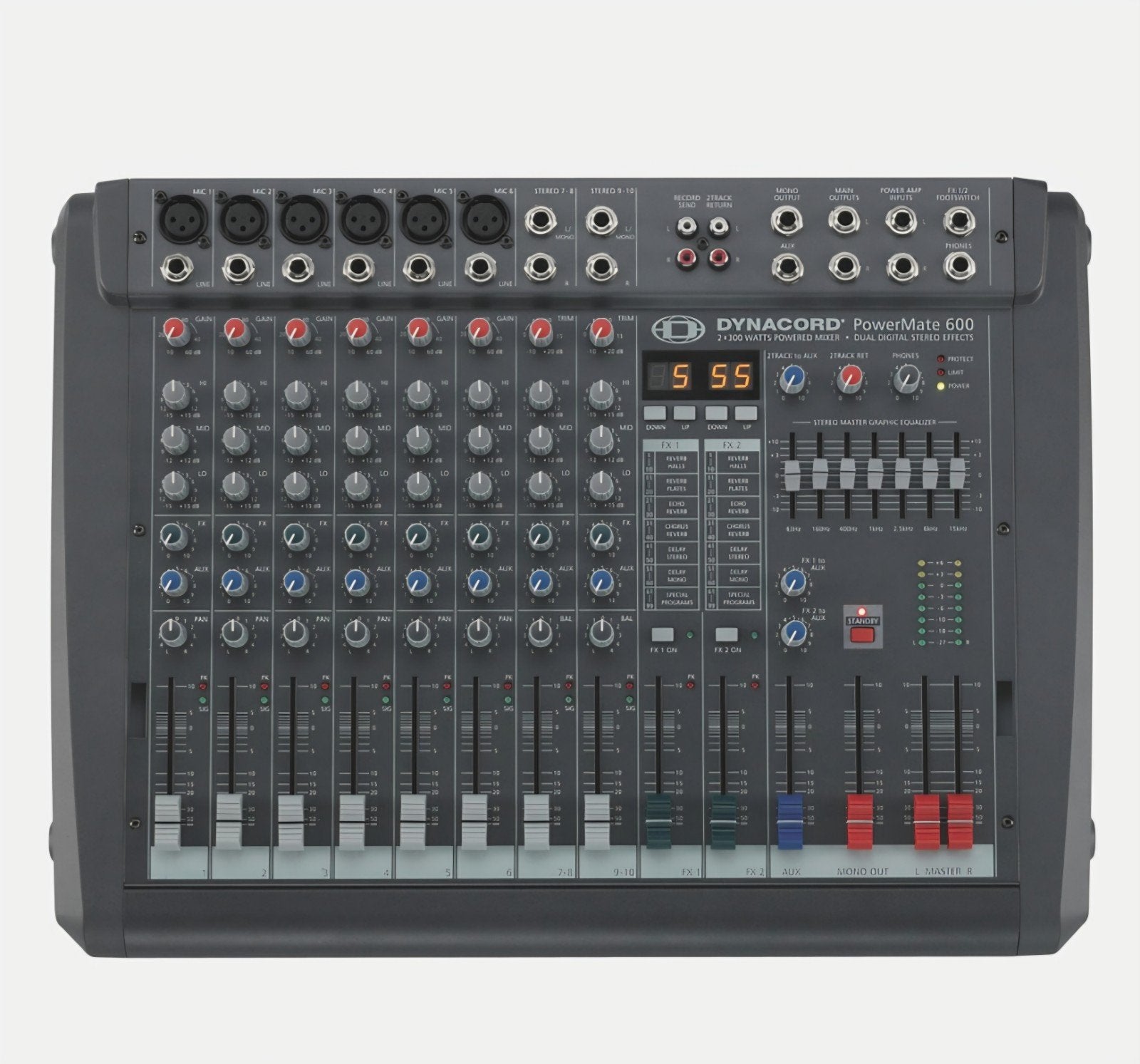 Dynacord powermate 600mk2 GEZOCHT DEFECT, Ophalen of Verzenden, Gebruikt