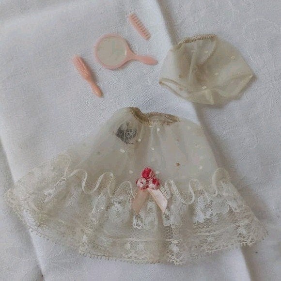 vintage Barbie Ruffles 'N Lace 1964-1965, Verzamelen, Ophalen of Verzenden, Gebruikt, Fashion Doll