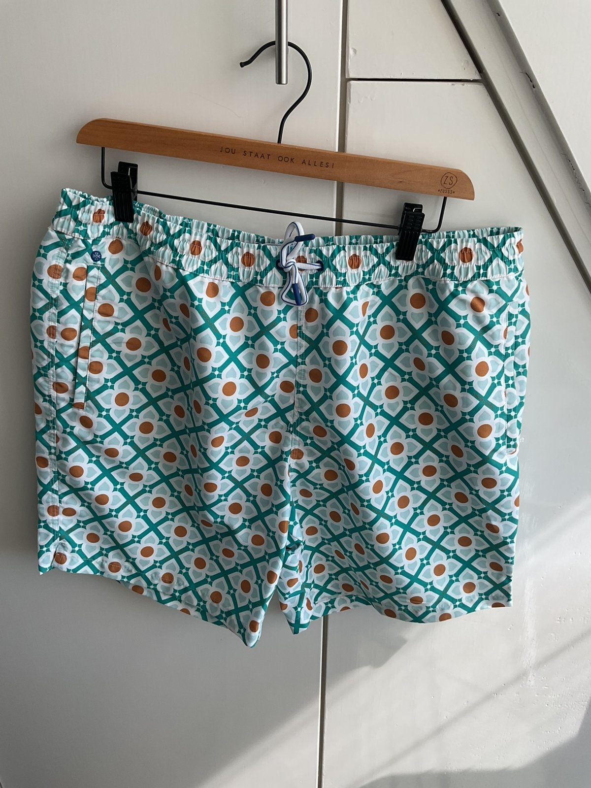 Jacob Cöhen zwembroek heren xxl, Kleding | Heren, Badmode en Zwemkleding, Ophalen of Verzenden, Overige maten, Wit, Zwemshort
