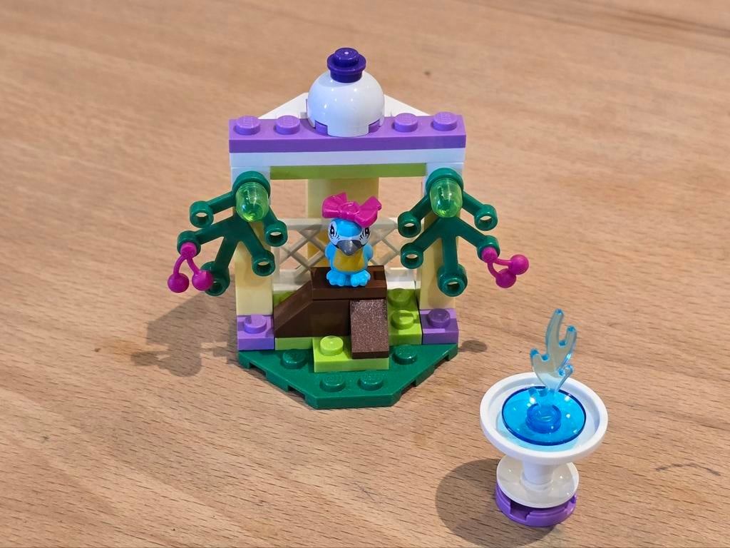 Lego Friends 41044 De fontein van de Papegaai -Compleet, Gebruikt, Lego, Compleet, Friends