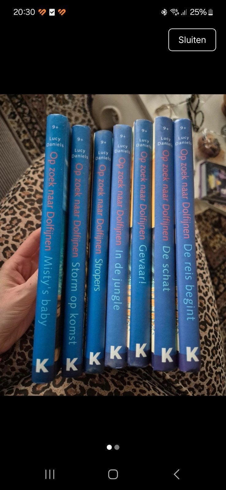 Op zoek naar Dolfijnen - Complete serie van Lucy Daniels, Boeken, Ophalen of Verzenden, Gelezen, Lucy Daniels, Fictie
