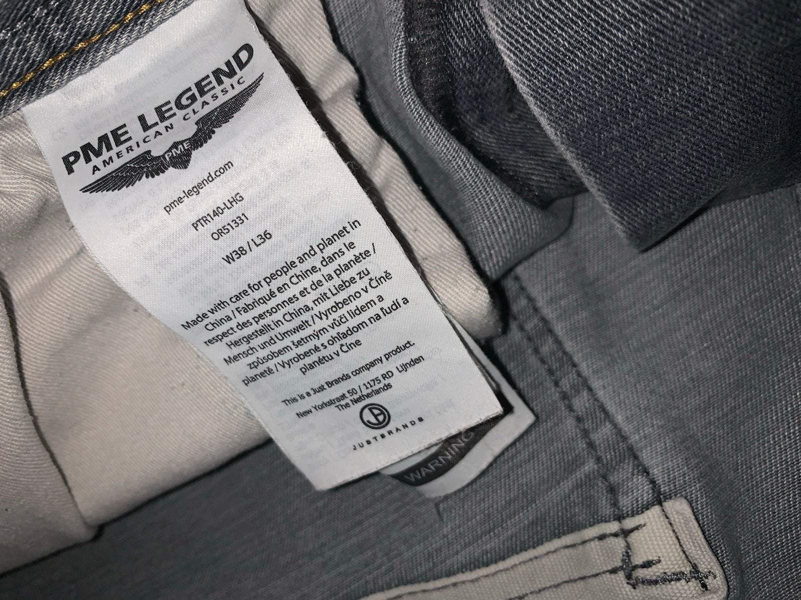 PME Legend Tailwheel Slim Fit Jeans maat 36/36Grijs, Kleding | Heren, Ophalen of Verzenden, Zo goed als nieuw, Grijs, W36 - W38 (confectie 52/54)