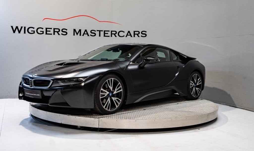 Bmw I8 Hybrid 362 PK,Edition Protonic Frozen Black, Harman K, Auto's, BMW, Automaat, Gebruikt, 48 km/l, Met garantie (alle)