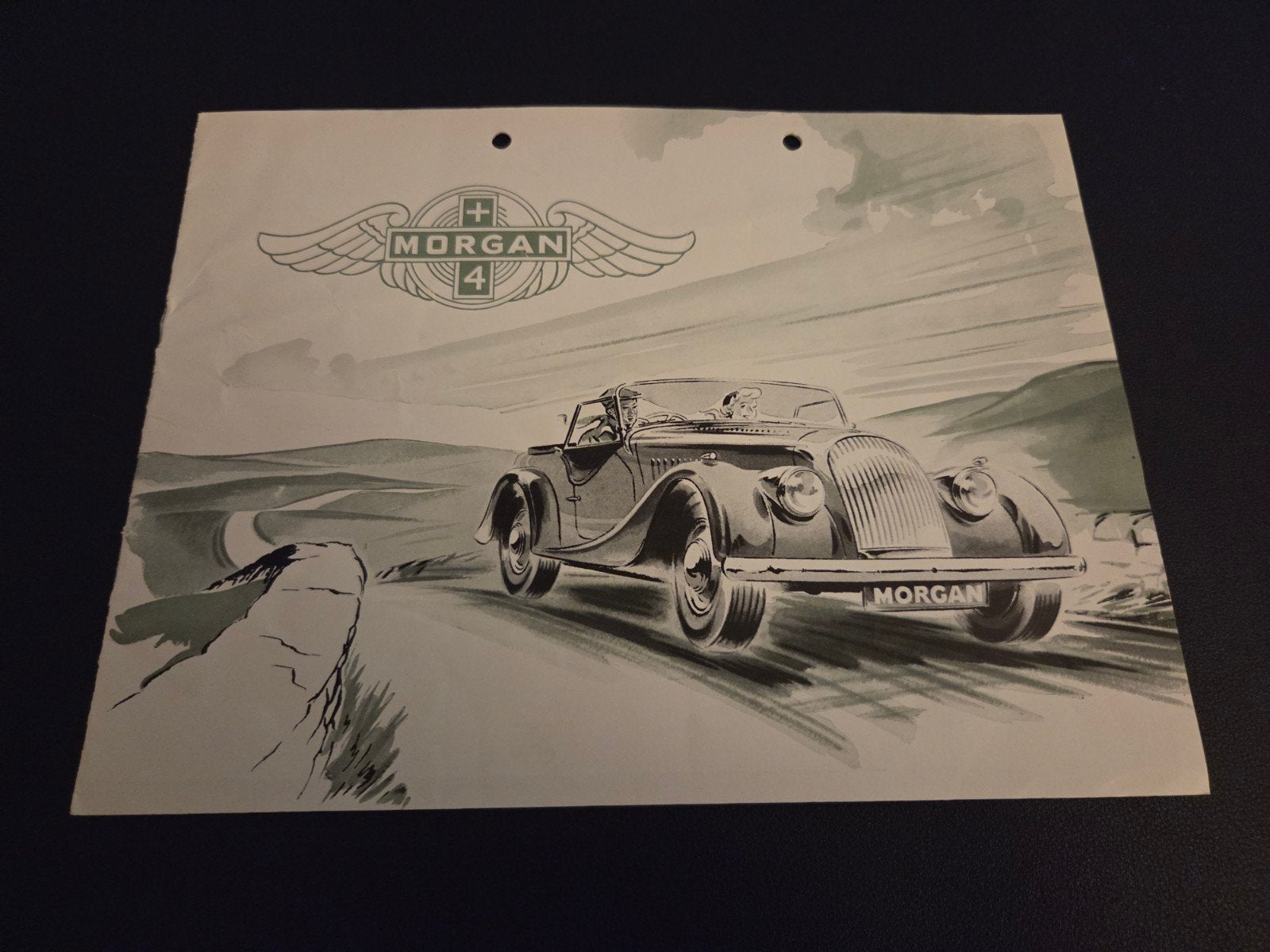 Brochure Morgan, Boeken, Auto's | Folders en Tijdschriften, Ophalen of Verzenden, Zo goed als nieuw, Overige merken