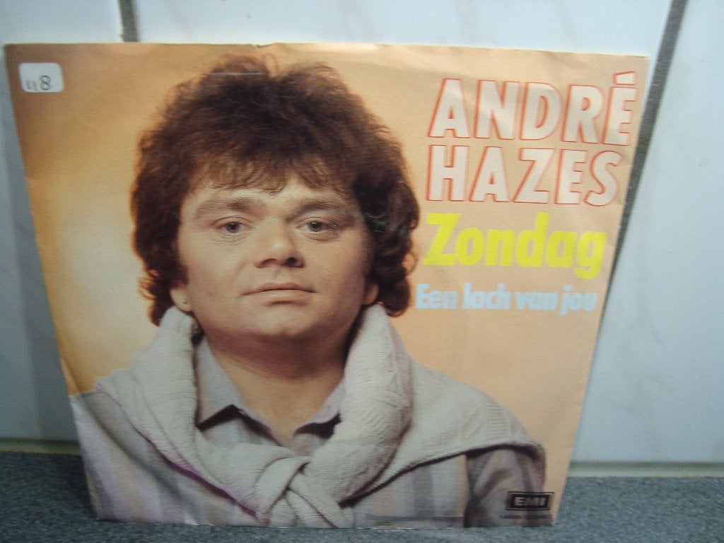 Andre Hazes 5 keer singel, Ophalen of Verzenden, Zo goed als nieuw, 7 inch, Levenslied of Smartlap