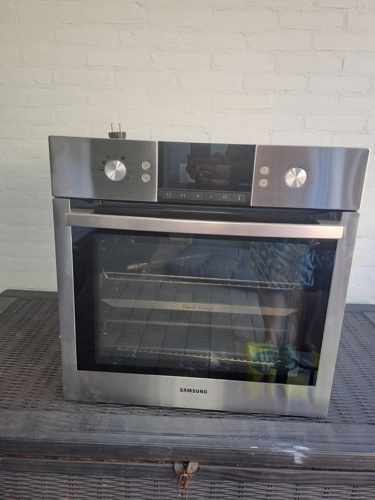 Samsung Dual Cook Oven - Inbouw Heteluchtoven, Witgoed en Apparatuur, Ovens, Ophalen, Gebruikt, Hete lucht, Heteluchtoven