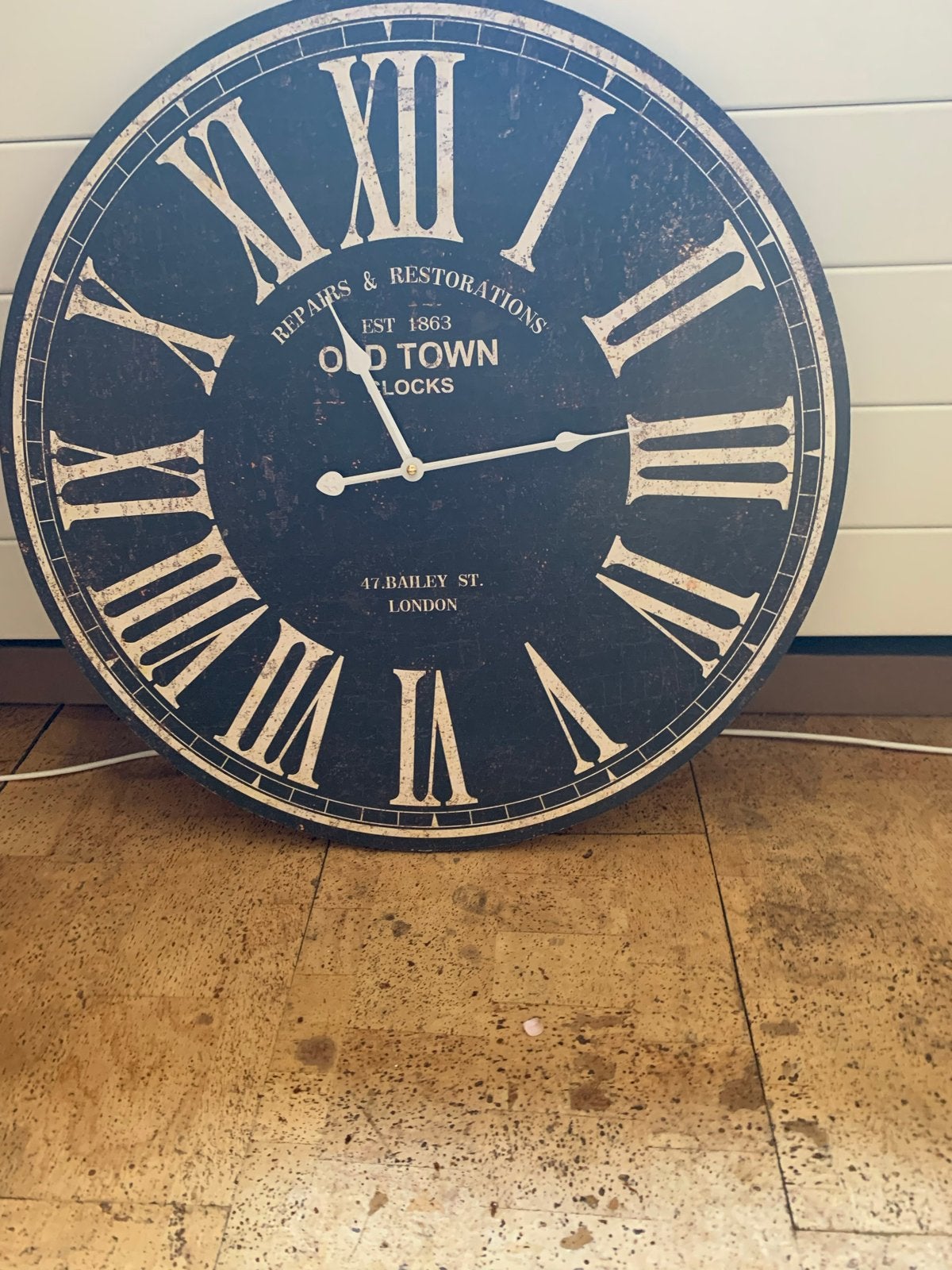Grote Wandklok Old Town London - Vintage Stijl, Ophalen