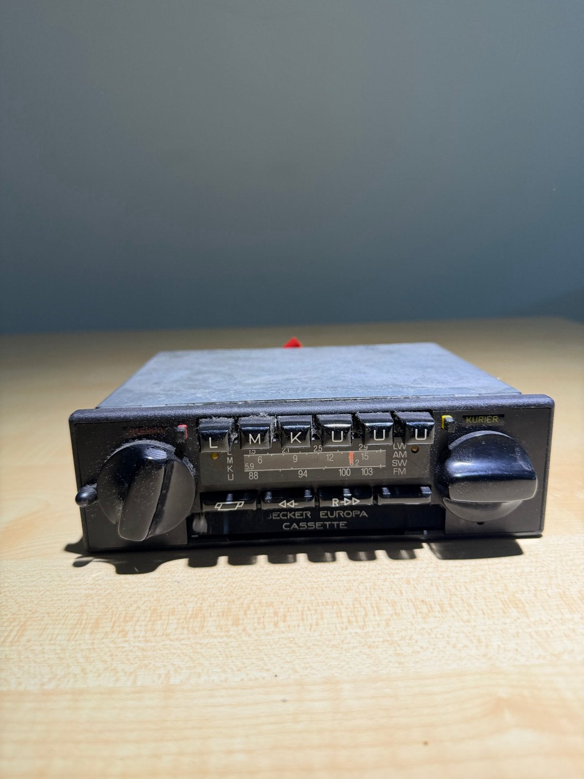 Becker Europa Cassette 663 voor Mercedes/Porsche, Auto diversen, Ophalen of Verzenden, Gebruikt
