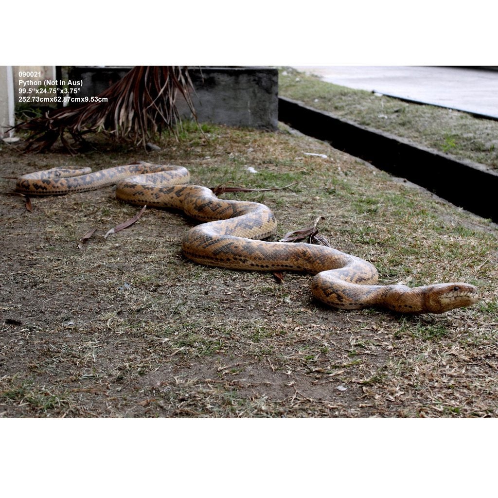 Snake Python Giant 15 meter - Slang decoratie polyester, Verzamelen, Dierenverzamelingen, Ophalen, Nieuw, Overige typen