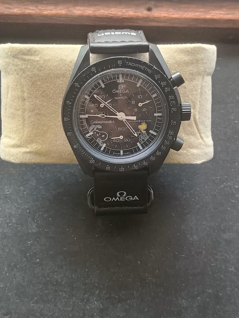 Swatch Omega MoonSwatch Mission to the Moonphase Tweety, Kunststof, Polshorloge, Swatch, Kunststof