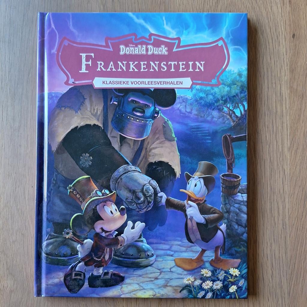 Donald Duck Frankenstein Klassieke Voorleesverhalen, Ophalen of Verzenden, Donald Duck, Zo goed als nieuw, Papier, Kaart of Schrift