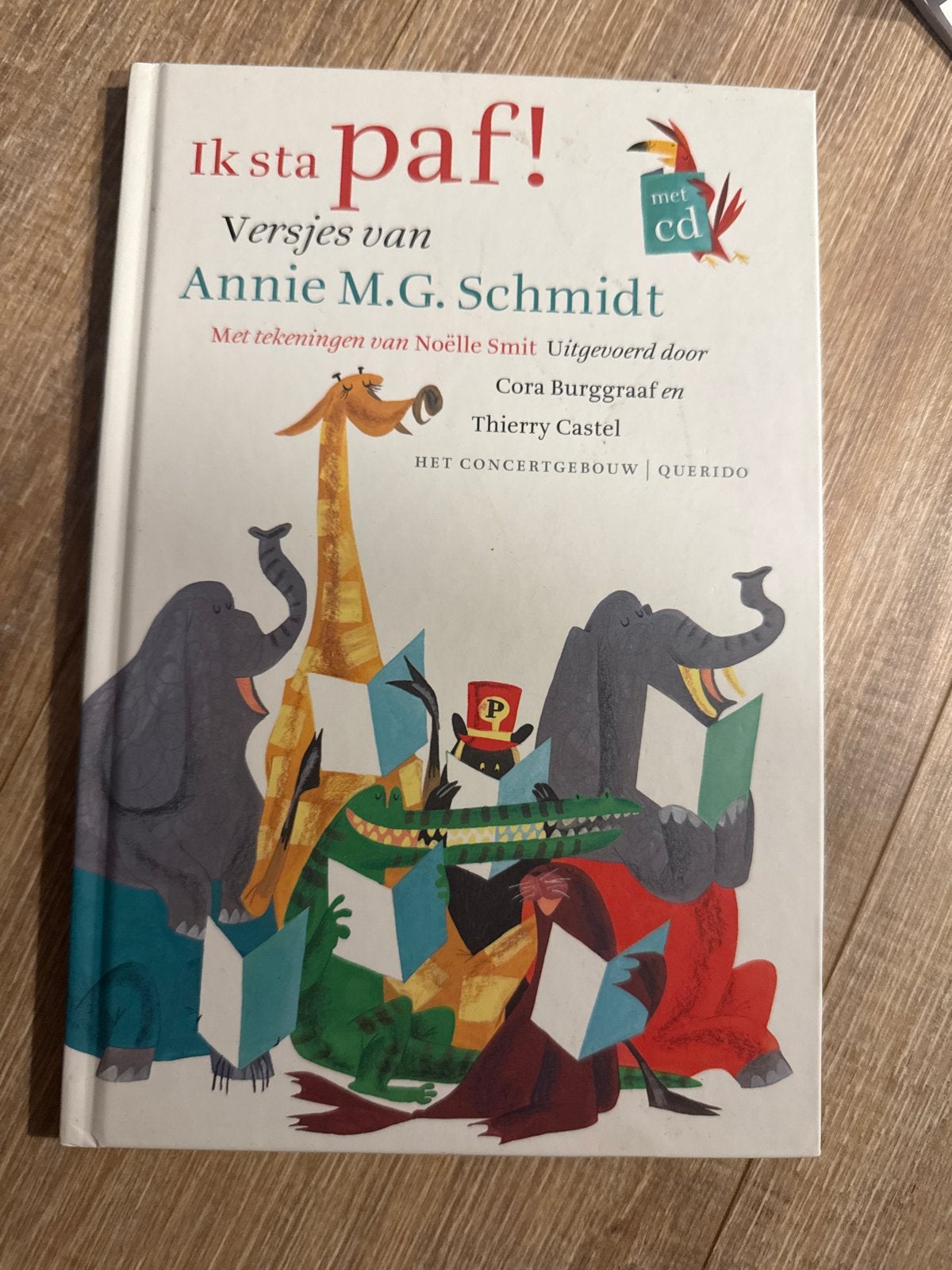 Ik sta paf! Versjes van Annie M.G. Schmidt met CD, Ophalen of Verzenden, Zo goed als nieuw, Sprookjes