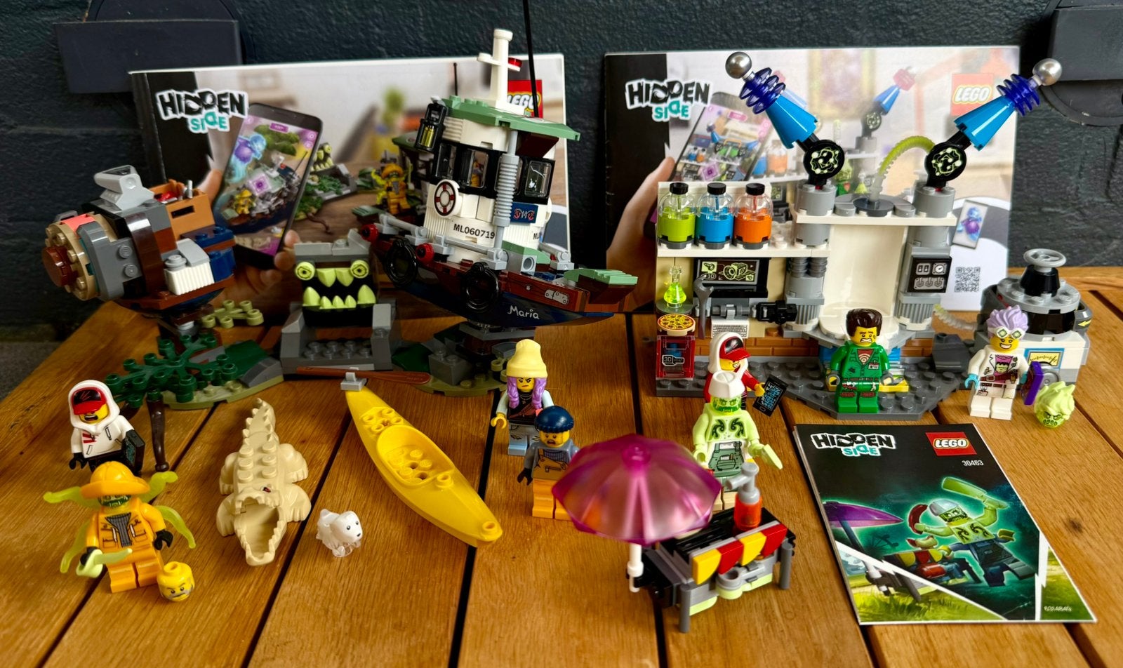 Legon Hidden Side 70419 + 70418 + 30463, Kinderen en Baby's, Speelgoed | Duplo en Lego, Compleet, Overige thema's, Lego, Ophalen of Verzenden