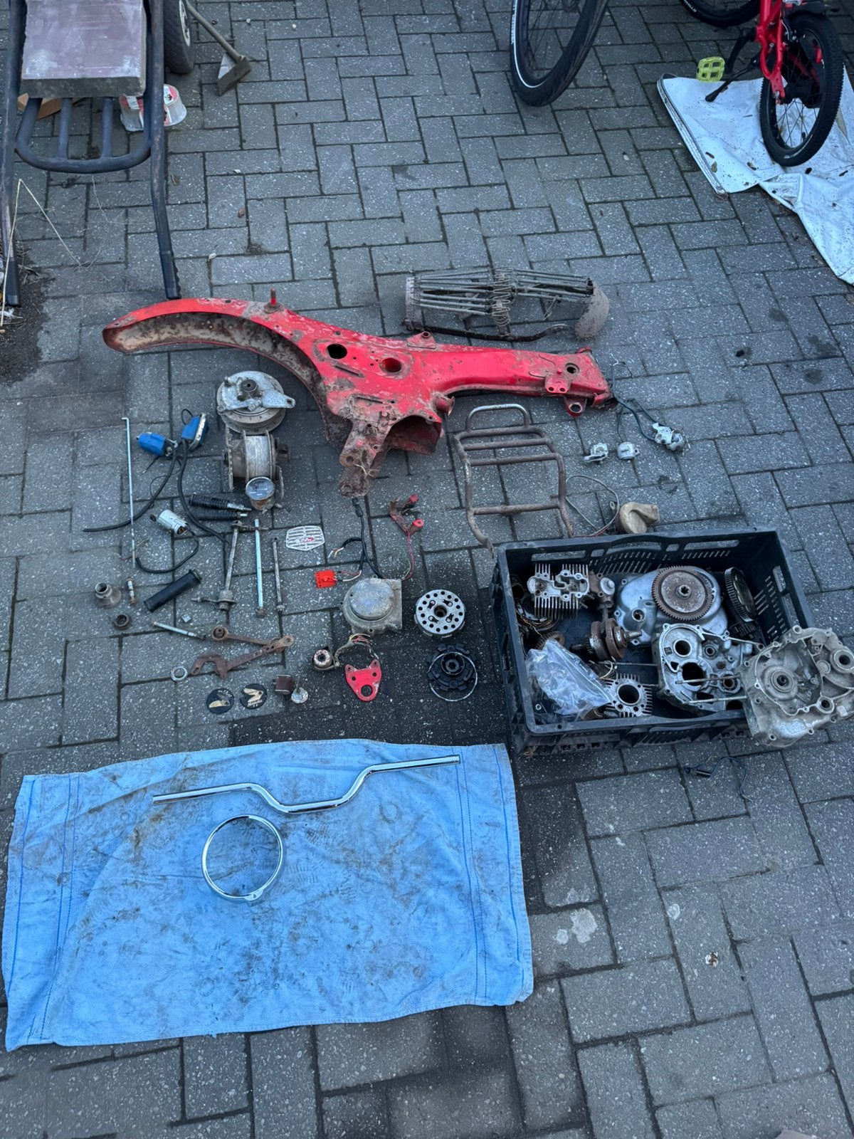 Lot honda c110, Ophalen, Zo goed als nieuw, Overige merken
