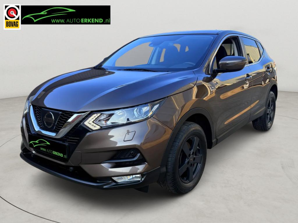 Nissan QASHQAI 1.2 Acenta Achteruitrijcamera (bj 2017), Voorwielaandrijving, Gebruikt, 4 cilinders, Bruin